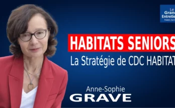 Anne-Sophie Grave est la Présidente du Directoire de CDC Habitat