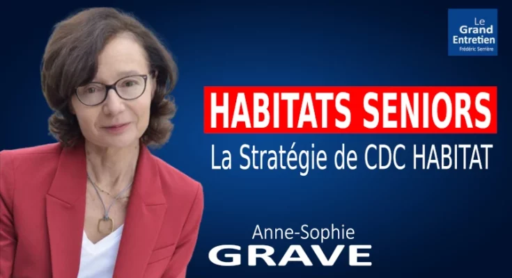 Anne-Sophie Grave est la Présidente du Directoire de CDC Habitat